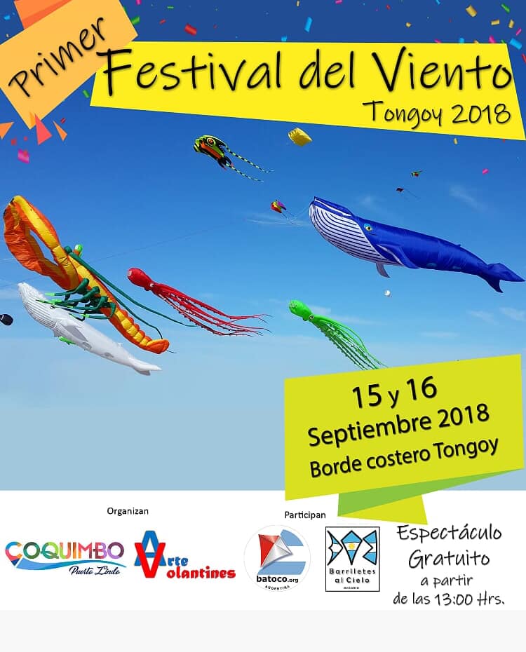 Festival del Viento Tongoy Afiche Festival del Viento Tongoy Afiche